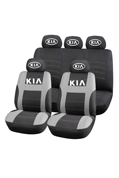 Autohelix MSA Set huse scaune universale HLX2 compatibile cu Kia – Negru/Gri