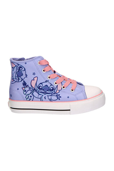Lilo & Stitch High-top canvas sport shoes with rubber sole, Blue
