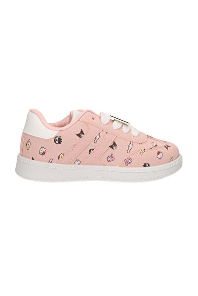 Hello Kitty Pink PVC Flat Sole Sports Shoes