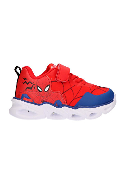 SPIDERMAN Sports shoes, lightweight EVA sole, with Spider-Man lights Red