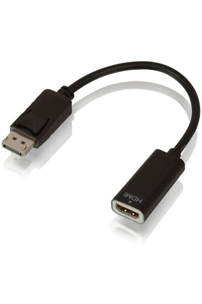 LİNDY Adaptor 1x DisplayPort 1.2 Mascul - 1x HDMI 1.4 Femelă, Negru