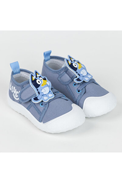 bluey Canvas sneakers with velcro, lightweight sole