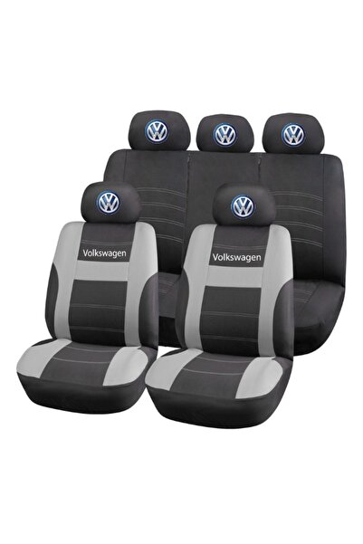 Autohelix MSA Set huse scaune universale HLX2 compatibile cu Volkswagen – Neg...
