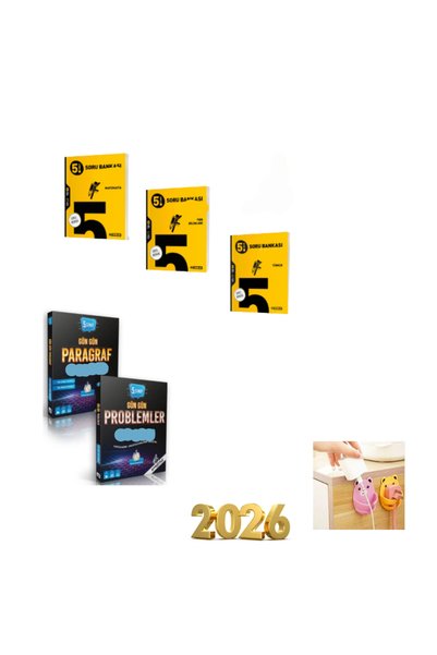 Fenomen Yayıncılık HIZ 2026 MÜFREDAT 5.SINIF TÜRK-MAT-FEN (ORTA) + STRATEJİ G...