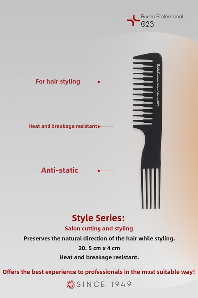RODEO Επαγγελματική χτένα 023 Style Series 023