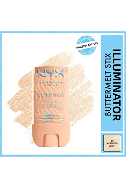 NYX Buttermelt Glaze Sticks Brightener 06