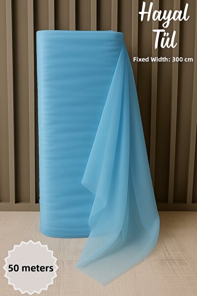 Mortex Baby Blue Dream Tulle Length 50 Mt Most Stable 3 Mt Engagement Henna, ...