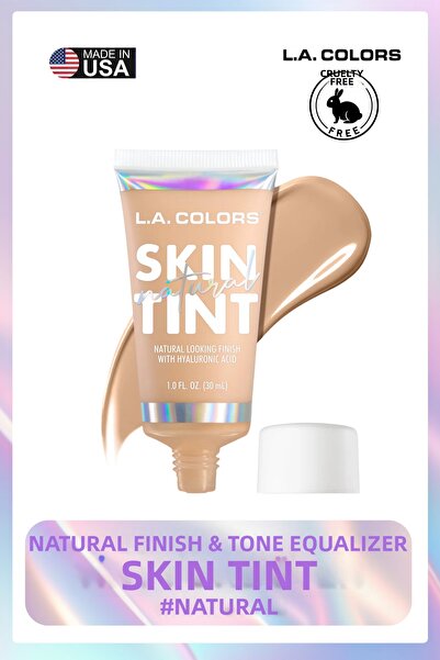 L.A Colors لون طبيعي للبشرة - أساس تينت طبيعي بلمسة طبيعية ومعادل للون # CLM4...