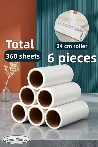 Trend Maison Replacement Lint Collector Roller Cat Dog Hair Collection Adhesi...