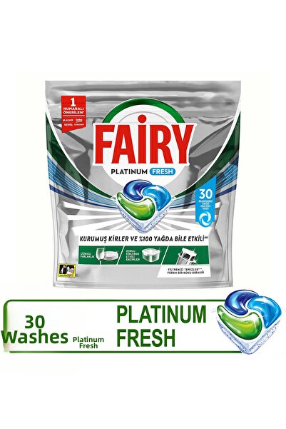 Fairy Platinum Fresh Dishwasher Capsule 30 Washes