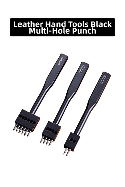 Dopar Συρραπτικό με πολλές οπές Μαύρο 4 Χιλ.