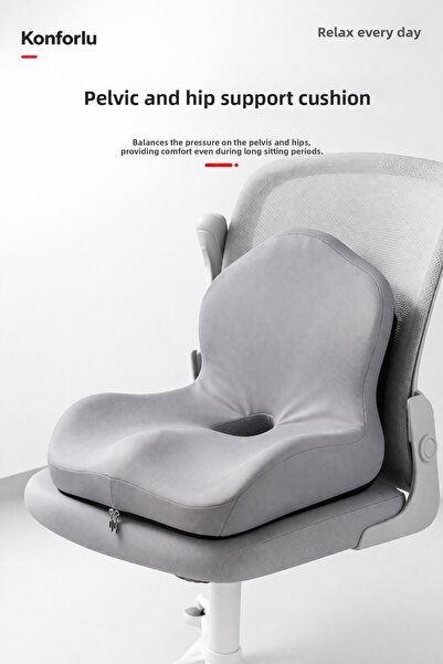 Viscomina Orthopedic Waist and Hip Support Cushion Sitting Pillow
