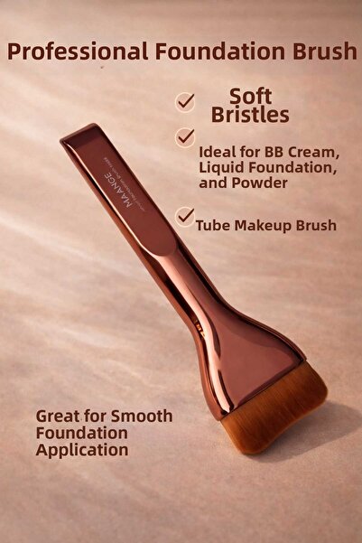 CUPPERA Professional Tube Foundation Brush |   Soft Bristled Bb Cream, Liquid...