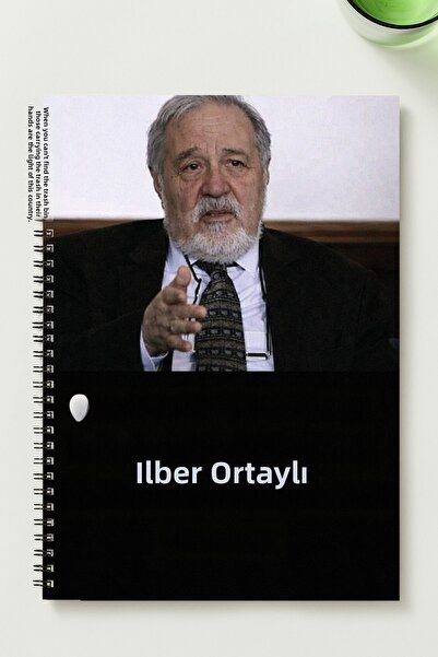 BLACKONECLASS Ilber Ortayli Themed A5 Metal Spiral Unlined Cardboard Cover 50...
