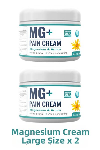 ULFİSU COSMETİCO Magnesium Cream 2 Pieces - Magnesium Cream