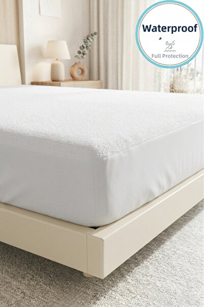 Ladylina Home غطاء سرير مقاوم للماء 100% من القطن للأطفال والرضع، مناسب للسري...