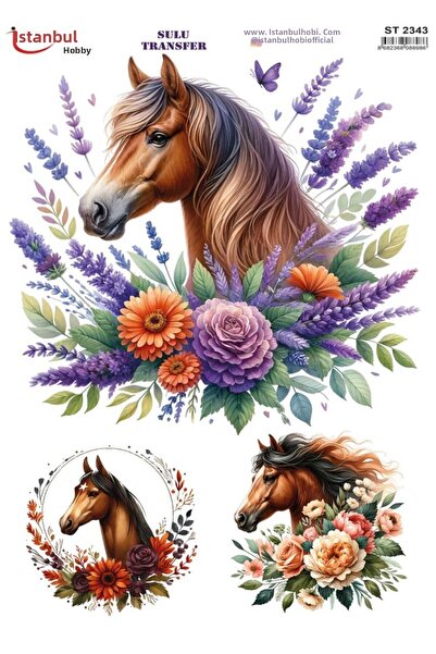 İstanbul Hobi Water Transfer Paper 25X35Cm St-2343