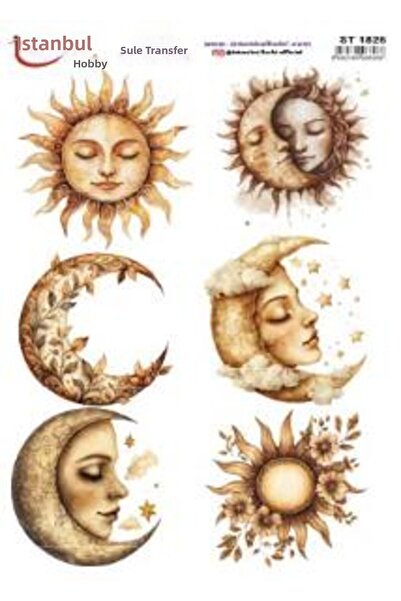 İstanbul Hobi Water Transfer Paper 25X35Cm St-1825