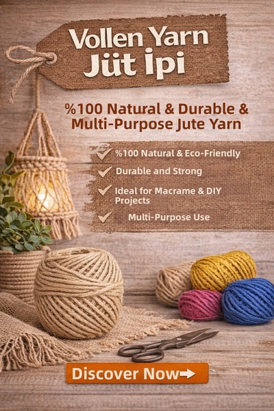 vollen yarn حبل الجوت 5 قطع 100 جرام 100 متر حبل من القش حبل من الخيش حبل مكرامية للزينة حبل طبيعي
