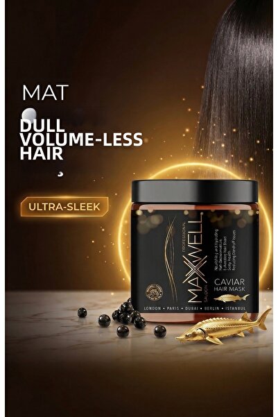 Maxwell قناع شعر الكافيار 500 مل - مع الكافيار ويساعد على نمو الشعر بسرعة