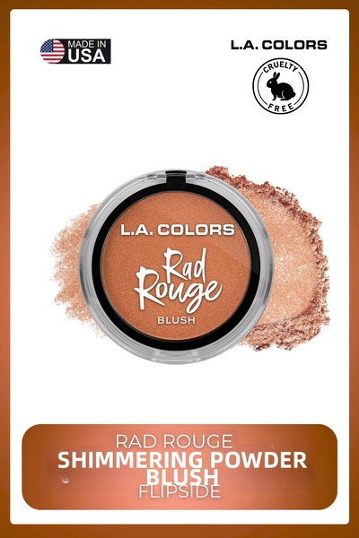 L.A Colors Rad Rouge Blush Series - Intense Color-Infusing, Long-Lasting, Vib...