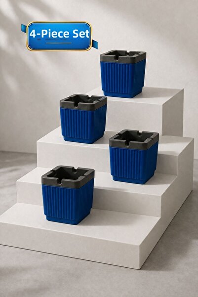 LE PARİS Σετ 4 διακοσμητικών ριγέ τασάκια |   Τασάκι τσιγάρων χωρίς καπνό με ...