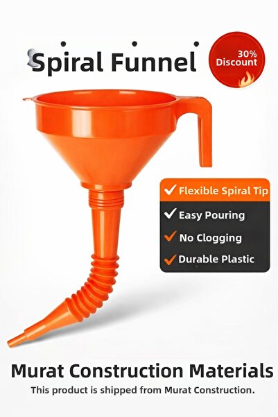 Murat İnşaat Plastic Strainer Catalytic Converter Funnel Spiral Pipe Strainer...