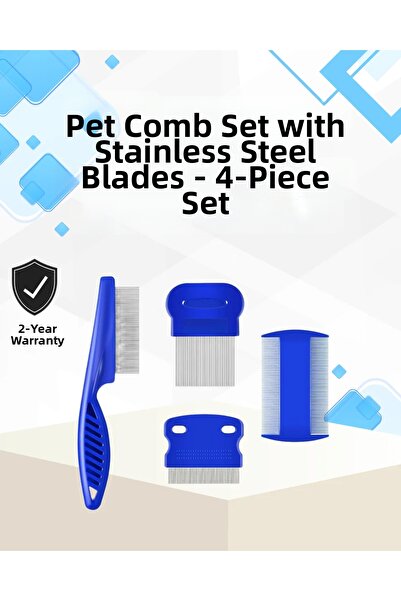 TeknoKapsül Lice Comb and Feather Cleaning Set for Long and Short Feathered A...