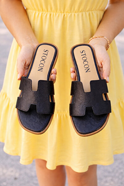 STOCON Papuci de damă cu talpă ușoară, confortabili, pentru utilizare în exte...