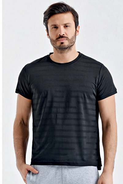 UHLSPORT Чорна чоловіча футболка Garned - 3201125