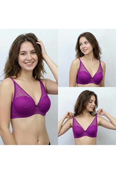 BONBON Women's Supported Underwire Leopard Pattern Bra Bb2060