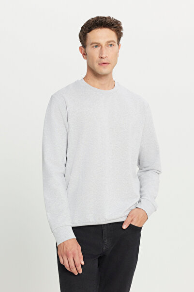 AC&Co / Altınyıldız Classics Erkek Gri Melanj Standart Fit Normal Kesim 2 İpl...