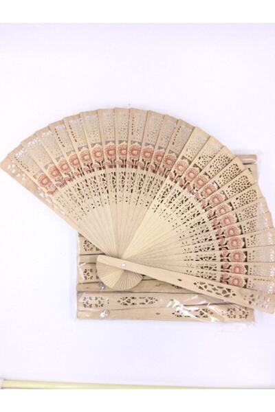 Genel Markalar 10,lu Ahşap Yelpaze – Magnet, Hediyelik, Süs Aksesuarı – Magne...