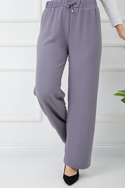 Bayanca Moda Γυναικείο υφασμάτινο φαρδύ παντελόνι Hijab Airobin