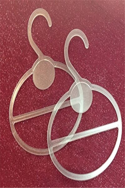 Genel Markalar Şal Askısı Eşarp Askısı 25 Adet Plastik Dolap İçi Düzenleyici ...