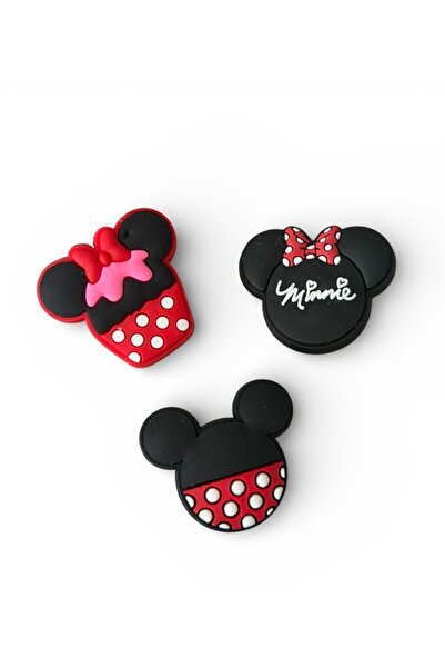 Cutyshoes مجموعة شبشب جيبيتز كروكس ديزني إكسباند ميكي مكونة من 3 قطع