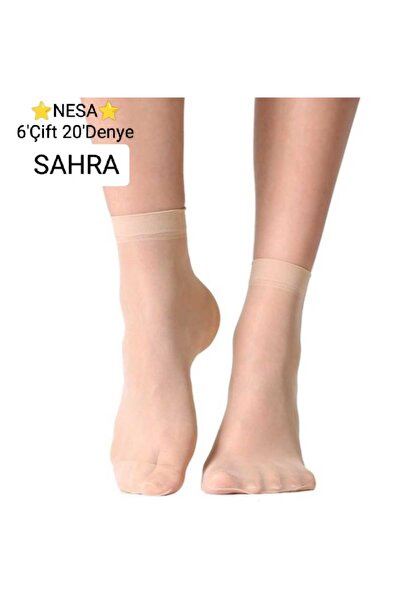 NESA Kadın soket tül çorap -51 sahra
