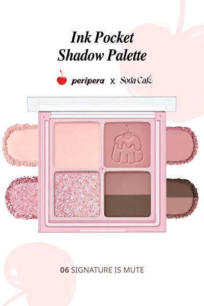 PERIPERA 5 Renkli Mini Far Paleti PERIPERA Ink Pocket Shadow Palette (06 Sign...