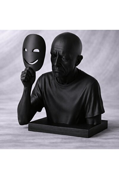 Homentum Sculptură decorativă Volto – stil expresionist, decor artistic