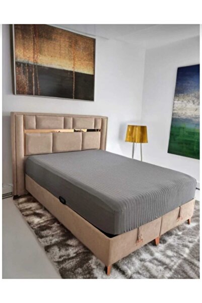 ce home collectıon ملاءة سرير جاكارلي مطاطية 100% قطن، مقاس فردي/مزدوج |   مض...