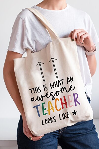 PEKSHOP Dárková látková taška ke Dni učitelů Úžasný učitel