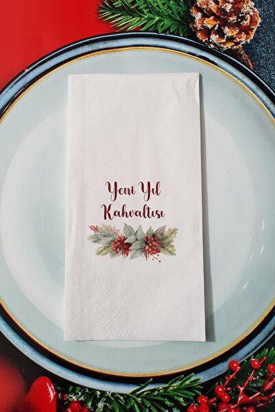PEKSHOP New Year's Breakfast Written Christmas Flowers New Year Presentation ...