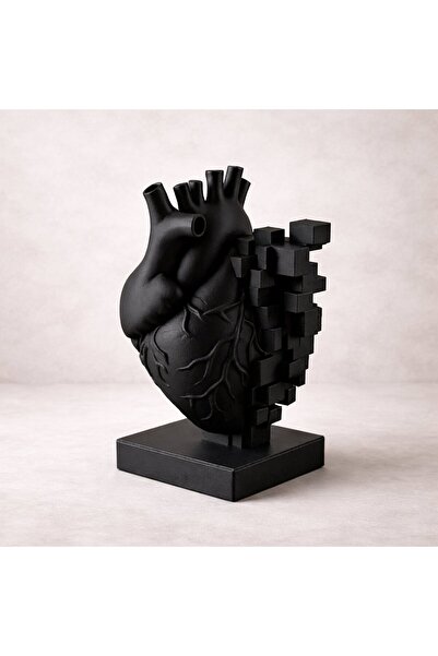 Homentum Sculptură decorativă Luro – inimă geometrică, design modern
