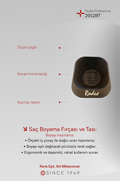 RODEO Professional Boya Tası (2012BT)