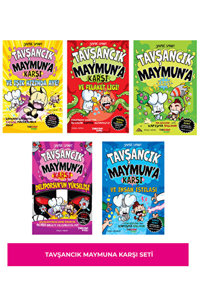 The Kitap Tavşancık Maymuna Karşı Seti