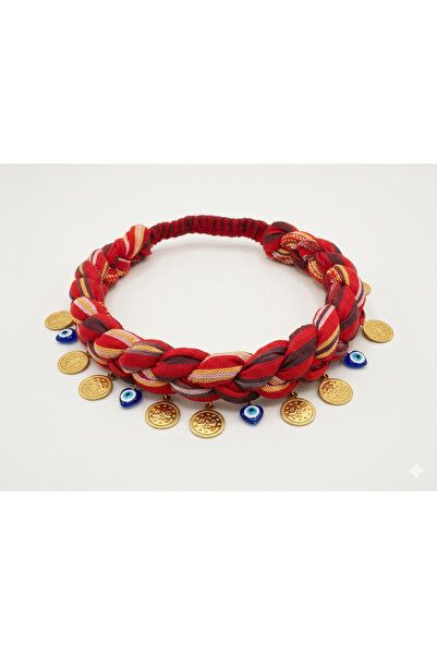 DİNÇLER TEKSTİL Kız Çocuk Karadeniz Lastikli Keşan Bandana (sade liralı - naz...