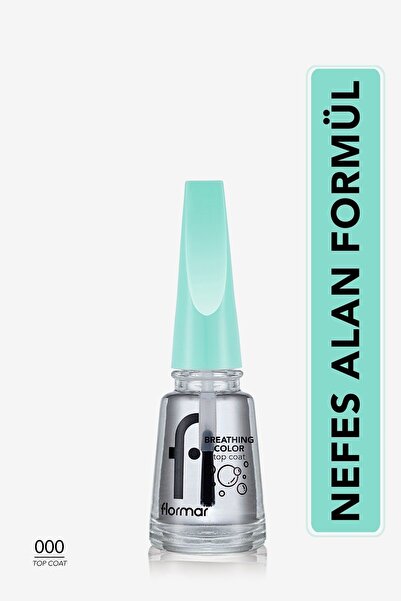 Flormar Nefes Alabilen Son Kat Tırnak Cilası- Breathing Color Nail Enamel -00...