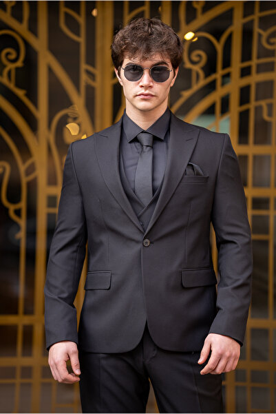 BT BABA TERZİ SLIMFIT VEST SUIT DRESS