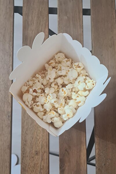 PEKSHOP Papatya Konsept Popcorn Kutusu 8 Li Özel Üretim Büyük Boy