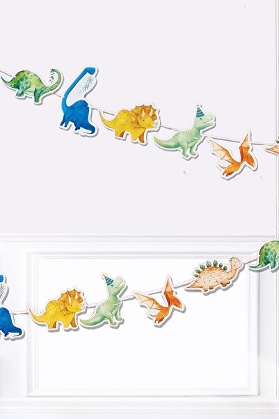 PEKSHOP Dinozor Konsept Duvar Süsü Banner